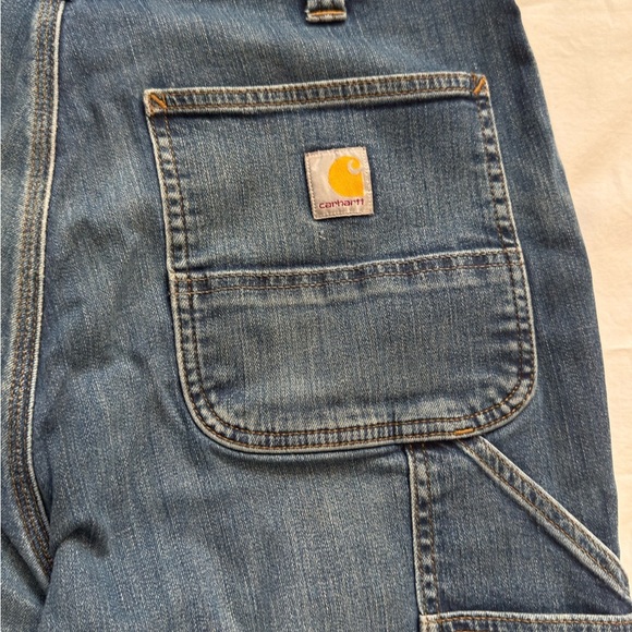 Carhartt Rugged Flex Utility Jeans Men’s 33x32 Blue Relaxed Fit - Picture 13 of 16